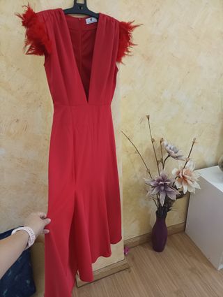 Vestido rojo evento talla S