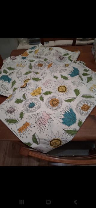 3 retales tela IKEA