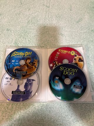 Scooby Doo 4 Películas DVD Español