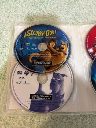 Scooby Doo 4 Películas DVD Español