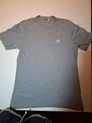 Camiseta Adidas Gris Talla M