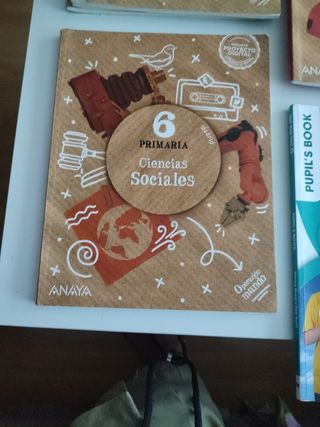 Lote libros 6° PRIMARIA. 4 libros.