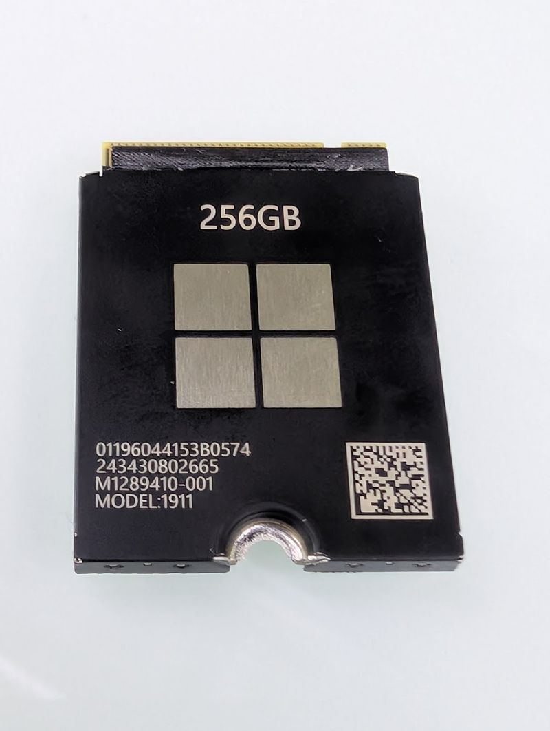 SSD Microsoft 1911 M.2 NVMe de 256 GB afbeelding 2
