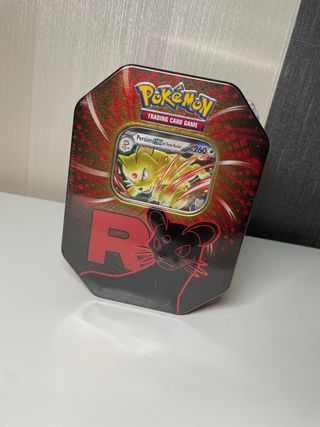 Nuova Mini Tin Pokemon Team Rocket Persian 