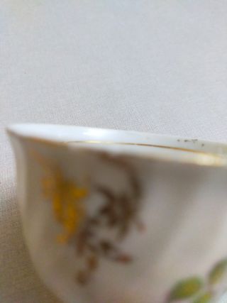 Conjunto de porcelana: tacitas, azucarero y jarrit