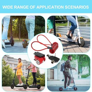 Candado Bicicleta Patinete Siehe JH2W3 de freno de disco para scooter eléctrico, resistente al agua, antirrobo para scooter eléctrico, NUEVO