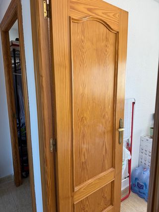 Puertas de madera de roble