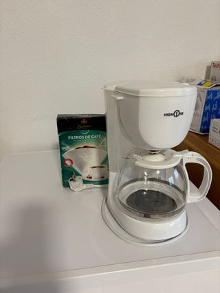 Cafetera HIGH ONE HO-FS4W con jarra de cristal