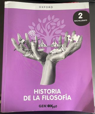 Historia de la Filosofía 2º Bachillerato. Libro...