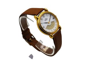 RELOJ ORIENT H6529R14 DORADO CORREA CUERO
