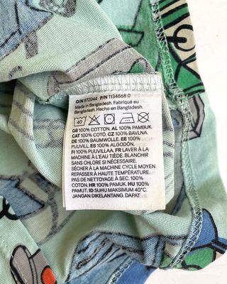 T-shirt H&M Bambino Veicoli Lavoro 4-6 Anni