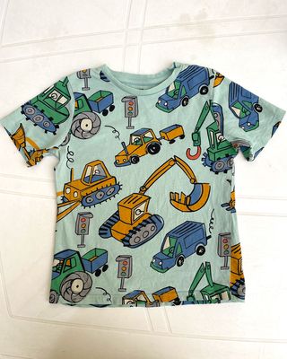 T-shirt H&M Bambino Veicoli Lavoro 4-6 Anni