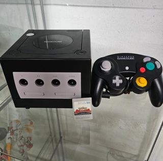 Consola Nintendo GameCube Negra.