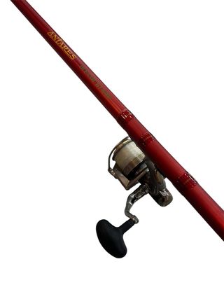 CAÑA DE PESCAR SHIMANO ANTARES OCEANIC GT 640 + CARRETE SCEPTER + BOBINA
