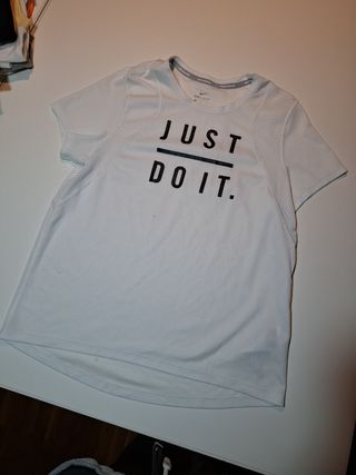 Camiseta Nike Just Do It Blanca