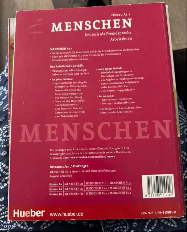 MENSCHEN A1.1 Los 3 Libros (Spanish Edition)