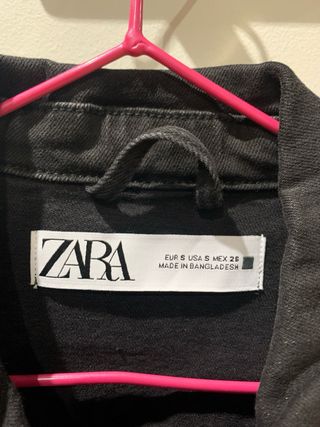 Chaqueta Vaquera Zara, Talla S