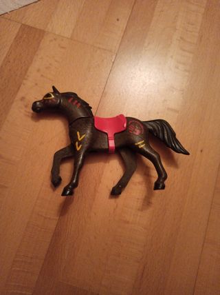 Playmobil 5247 Caballo Indio con Silla Roja min. 5