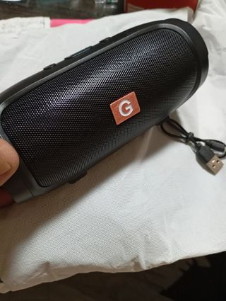 Altavoz Bluetooth Exterior, Radio FM,USB,y,C, NUEV