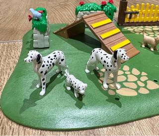 Parque de perros Playmobil