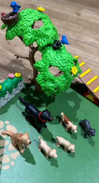 Parque de perros Playmobil