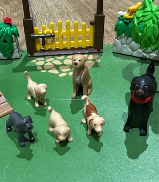Parque de perros Playmobil