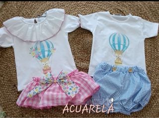 Conjunto infantil niño y niña