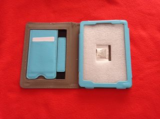 Funda para ebook azul