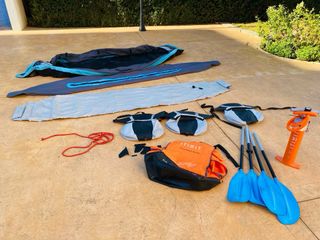 Kayak Hinchable + Accesorios