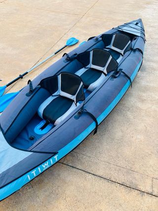 Kayak Hinchable + Accesorios