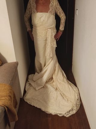 Traje de Novia Encaje: Diseñador Franc Sarabia