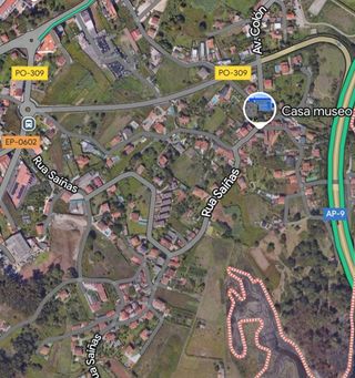 Dos parcelas urbanas Poio 1.550m