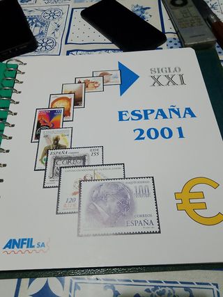 Hojas anfil España 2001