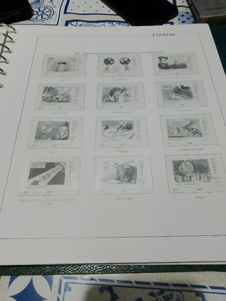 Hojas anfil España 2001