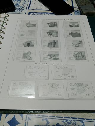 Hojas anfil España 2001