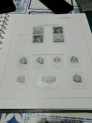 Hojas anfil España 2001