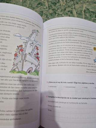 FICHAS COMPRENSION LECTORA 4 PRIMARIA