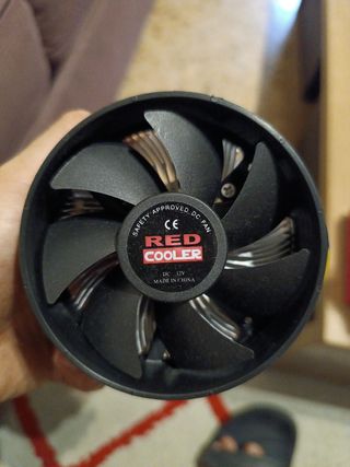 Disipador CPU RED COOLER