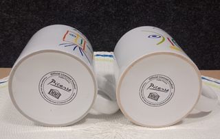 2 Tazas Cerámica Picasso