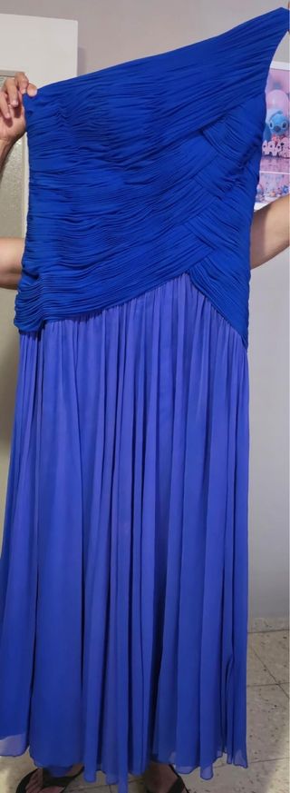 Vestido de fiesta azul
