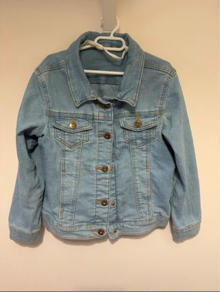 Chaqueta tejana niña