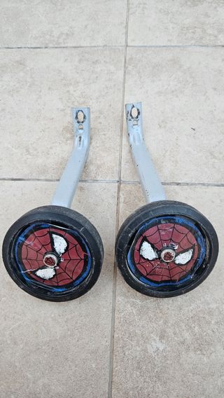 Ruedines bicicleta para niño.