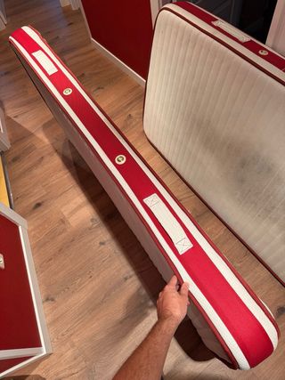 Colchón espuma para cama supletoria 90 x 190 x 15