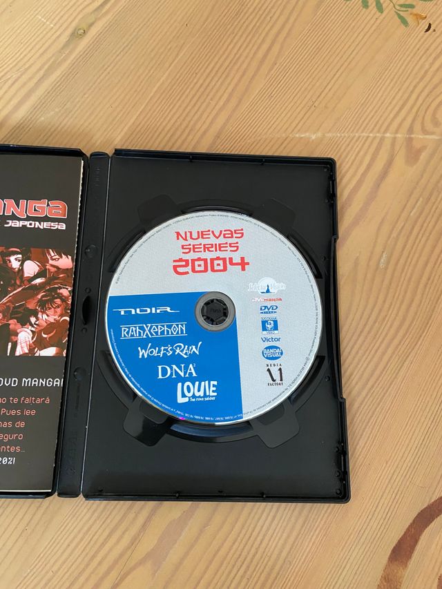 DVD Manga Nuevas Series 2004