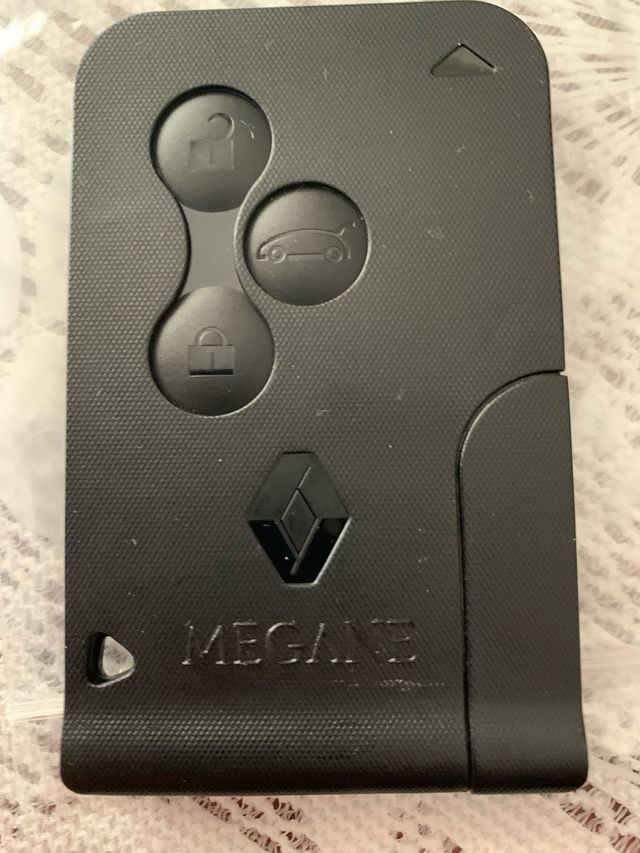 tarjeta Renault megane , laguna , 2 ,3 ,4 botones