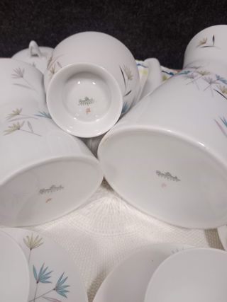 Juego de café/té de porcelana.
Germany.