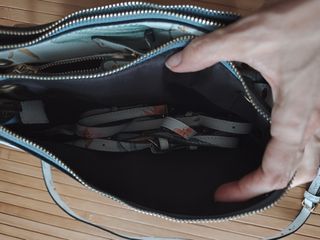 Bolso Parfois floral azul