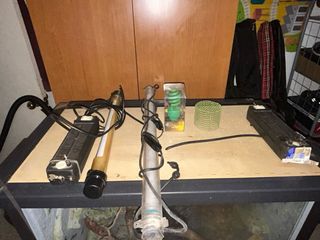 Terrario artesanal con ramas y decoración