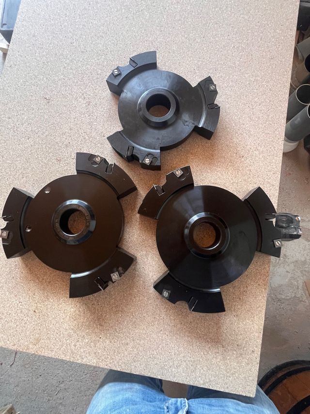 Fresas de espigar para Tupí 50mm