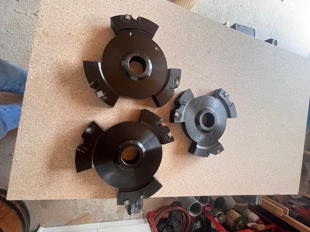 Fresas de espigar para Tupí 50mm